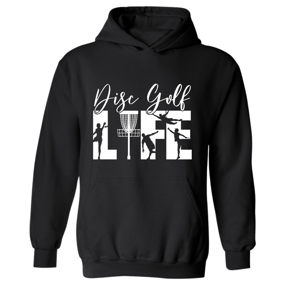 Disc Golf Hoodie DISCGOLF LIFE Discgolfer Discgolfing Sweatshirt
